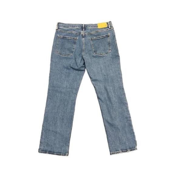 Mutual Weave Men’s The Straight Clean Mid Wash Jeans 34x30 - Picture 6 of 8